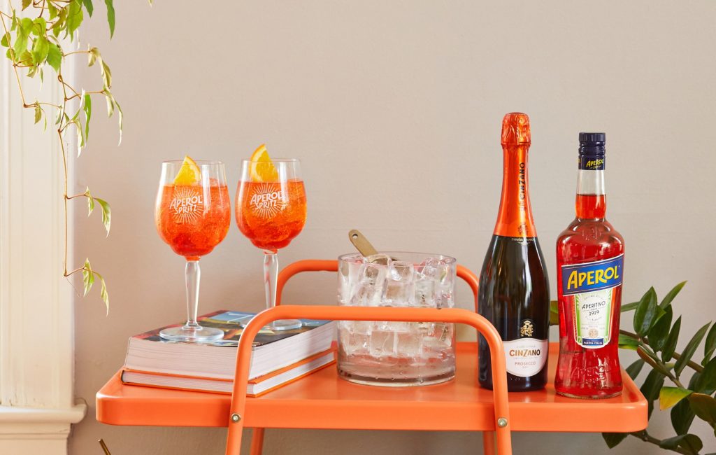 Aperol Spritz recipe for the holidays_ Saucey