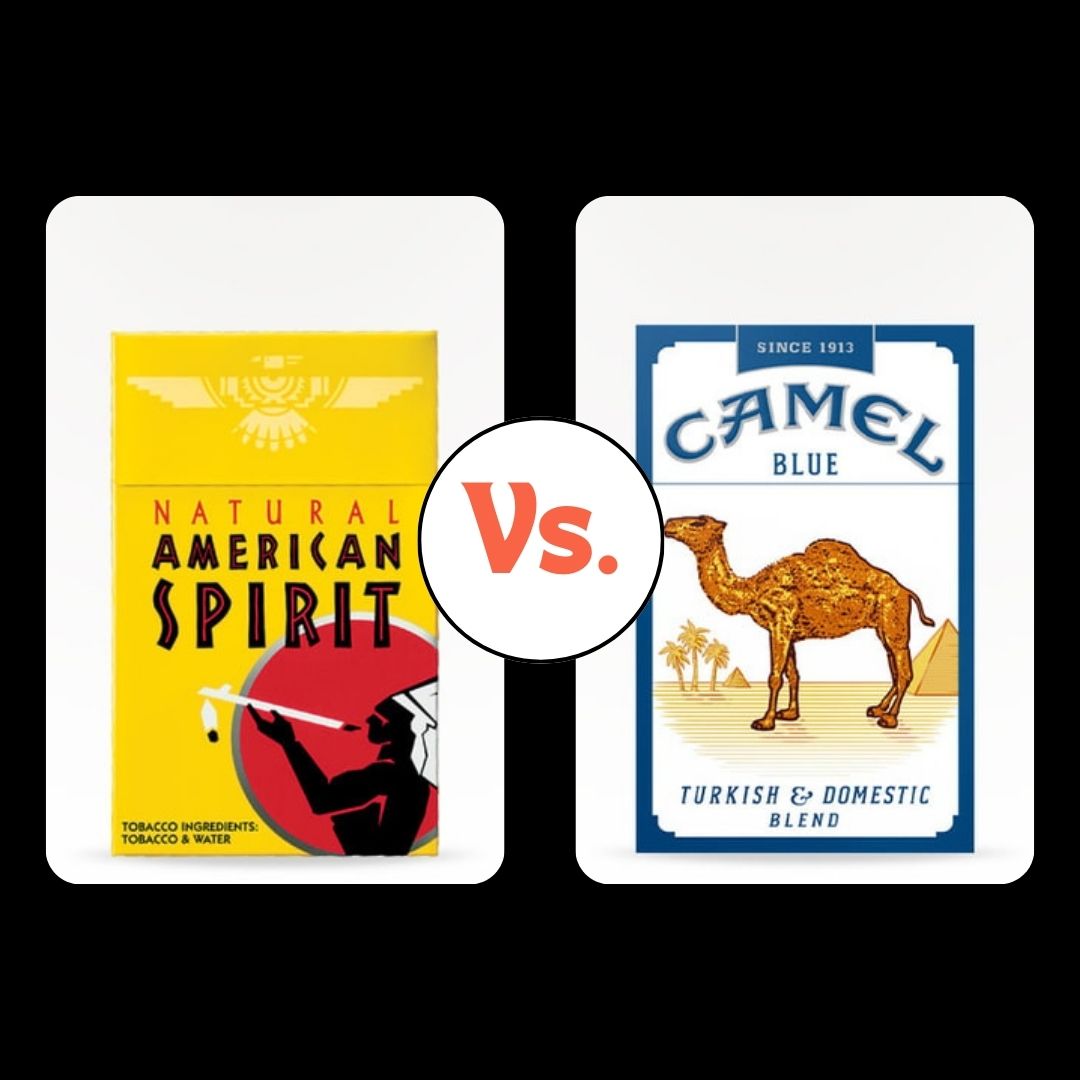 American Spirit vs. Camel Cigarette Brand Comparison Saucey Blog
