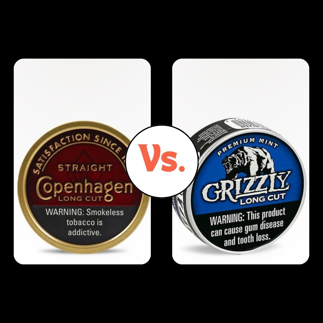 Copenhagen vs. Grizzly Dipping Tobacco Brand Comparison