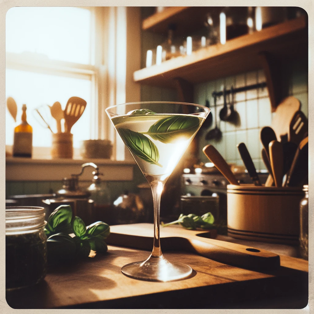 Basil Martini Recipe Saucey Blog